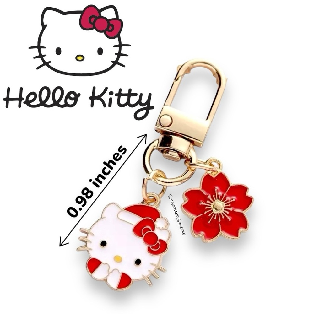 🎄Festive Sanrio Hello Kitty Christmas Keychain - Picture 2 of 2
